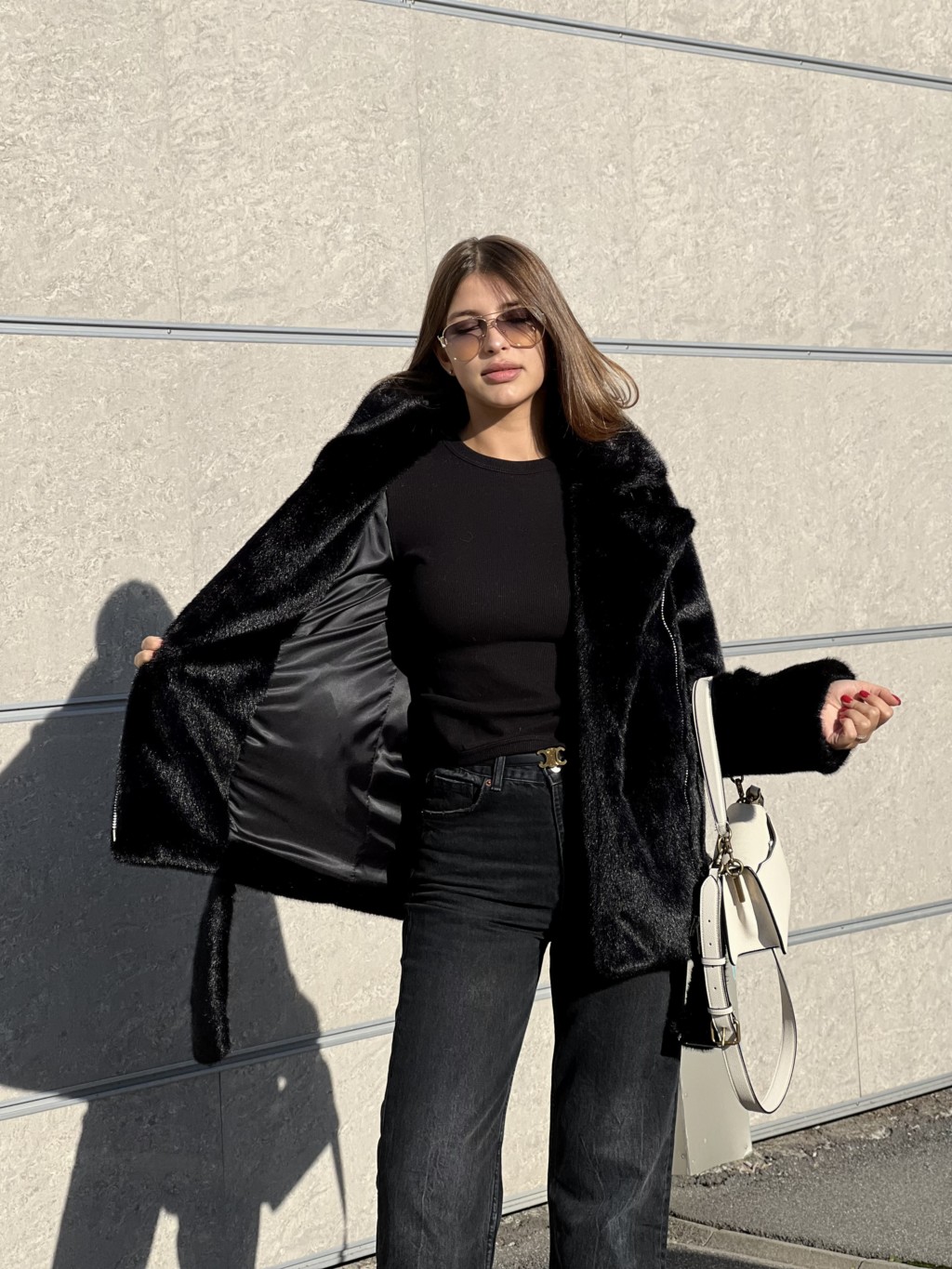 Зимняя шуба Mila Nova ПВ-336черный — изображение 5