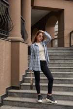 Рубашка Mila Nova Р-1 голубой — изображение 4