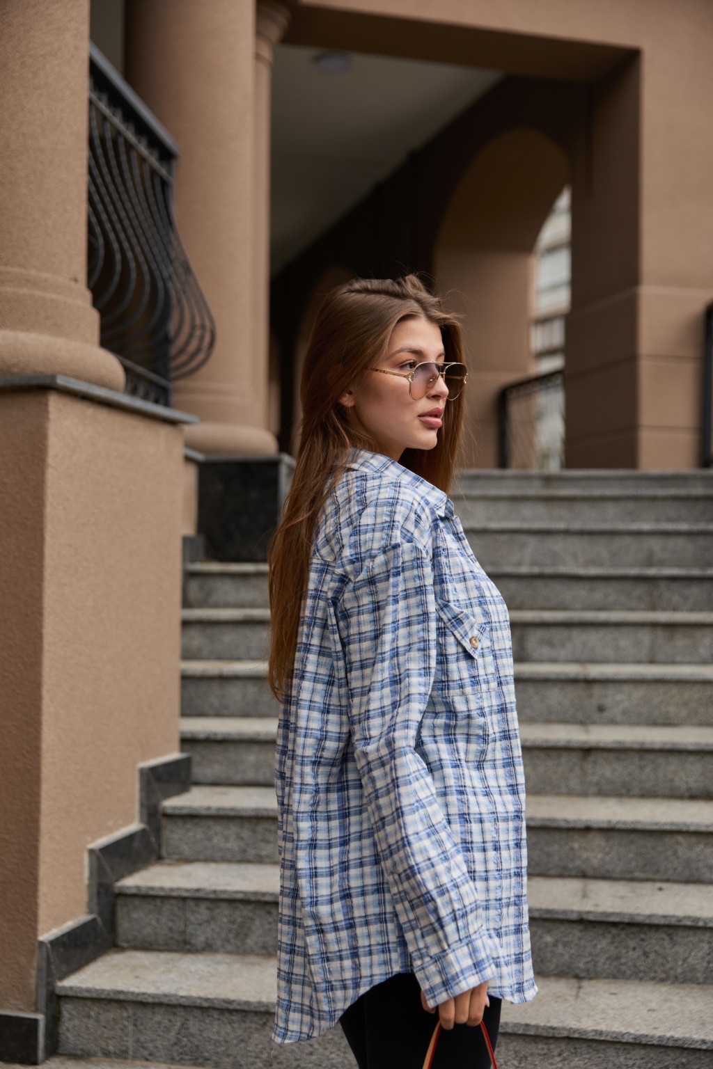 Рубашка Mila Nova Р-1 голубой — изображение 3