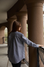 Рубашка Mila Nova Р-1 белый+черный — изображение 4