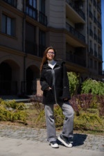 Зимняя дубленка Mila Nova Д-230  черный — изображение 2