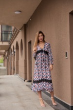 Летнее платье Mila Nova Ф-123 белый+красный — изображение 3