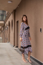 Летнее платье Mila Nova Ф-123 белый+красный — изображение 2