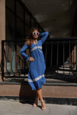 Летнее платье Mila Nova Ф-123 деним — изображение 4