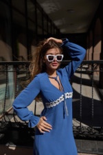 Летнее платье Mila Nova Ф-123 деним — изображение 3