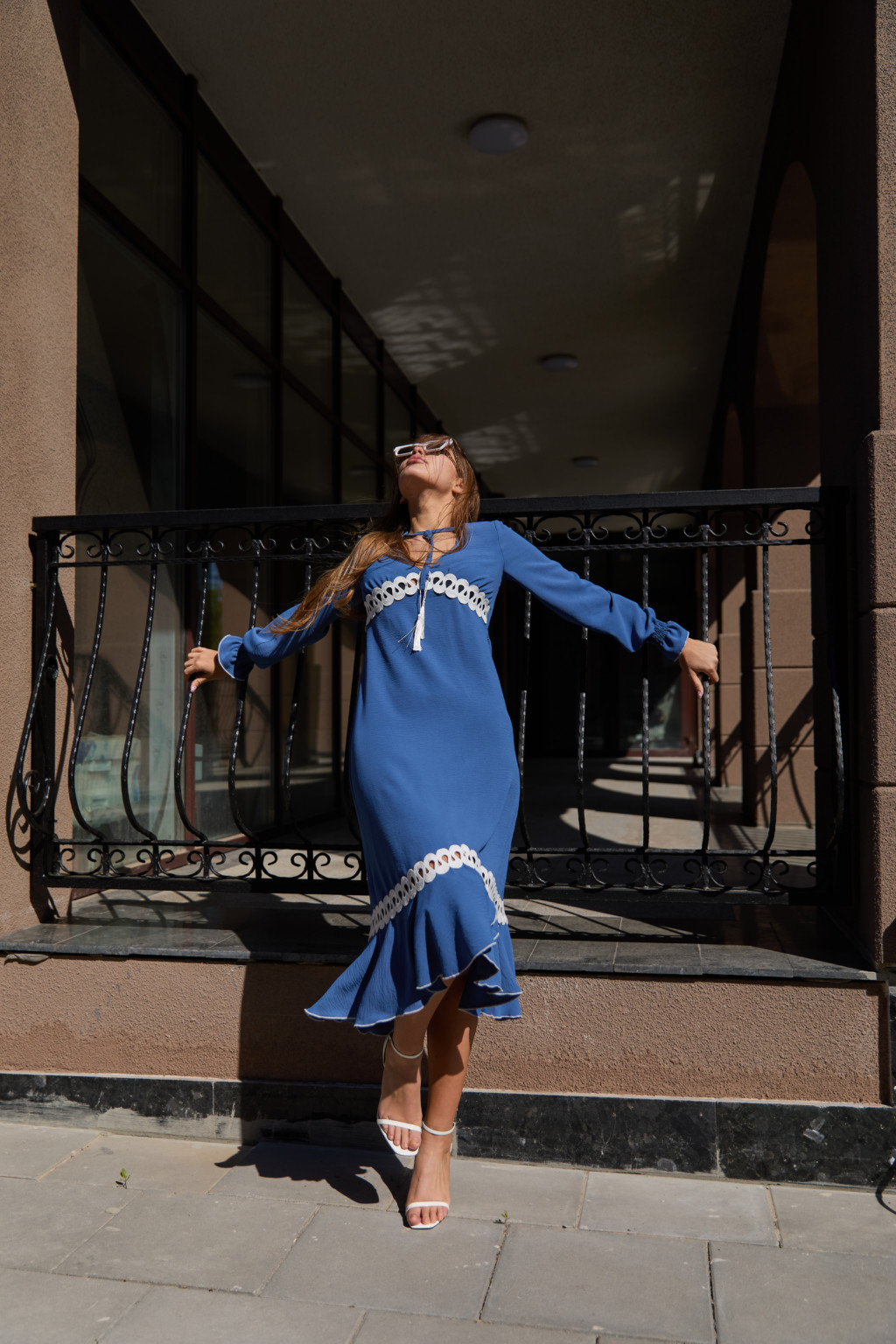 Летнее платье Mila Nova Ф-123 деним — изображение 2