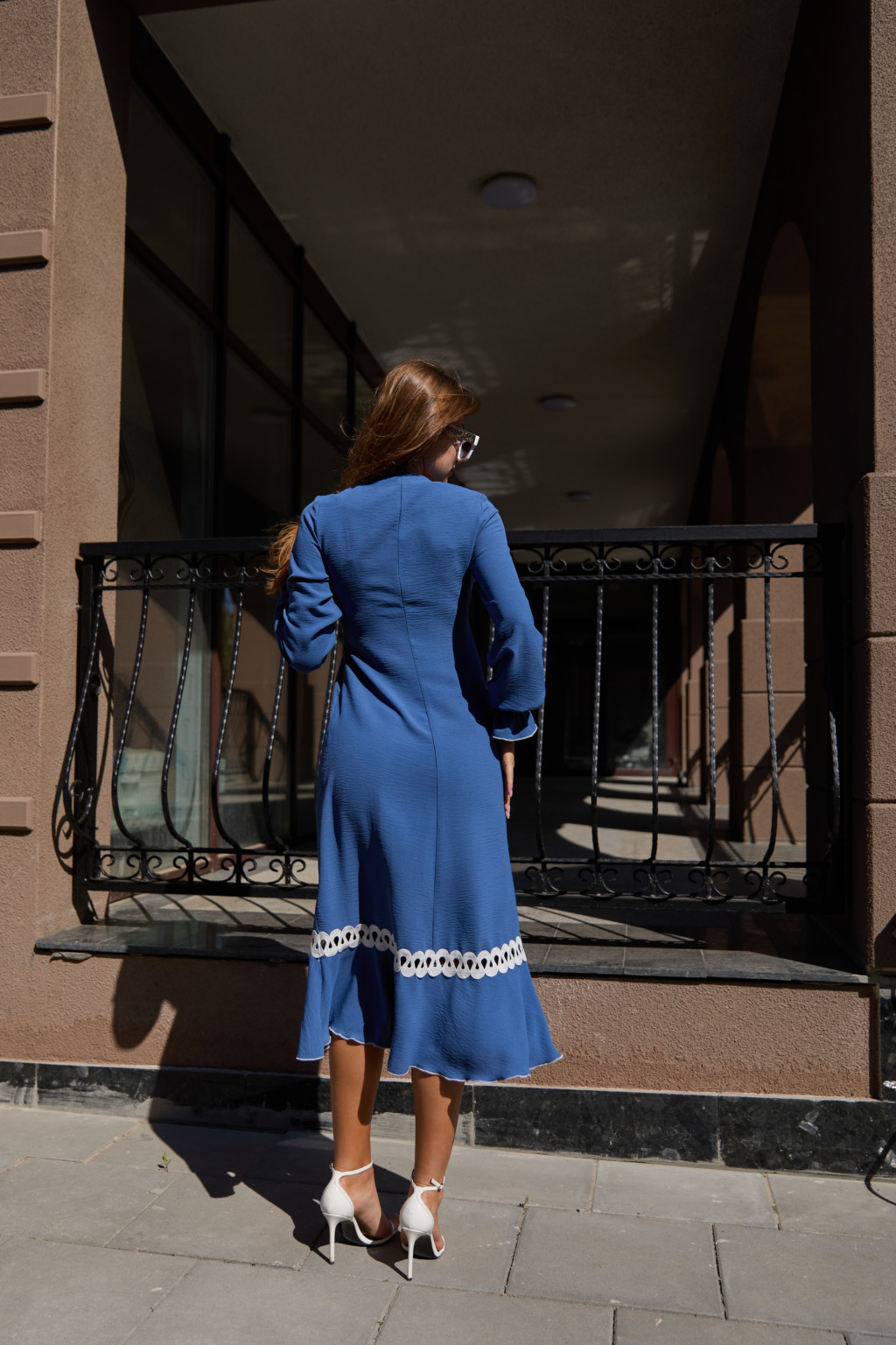 Летнее платье Mila Nova Ф-123 деним — изображение 5