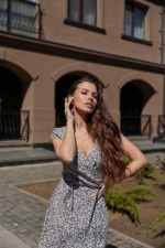 Летнее платье Mila Nova Ф-125 хаки — изображение 4