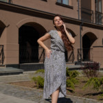 Летнее платье Mila Nova Ф-125 хаки