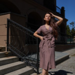 Летнее платье Mila Nova Ф-130 капучино