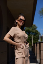 Летнее платье Mila Nova Ф-130 топл. молоко — изображение 5