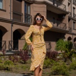 Летнее платье Mila Nova Ф-135 желтый