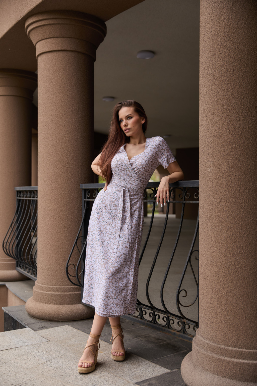 Летнее платье Mila Nova Ф-170 молоко — изображение 3