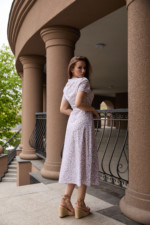 Летнее платье Mila Nova Ф-170 молоко — изображение 2