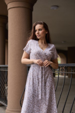 Летнее платье Mila Nova Ф-170 молоко — изображение 4