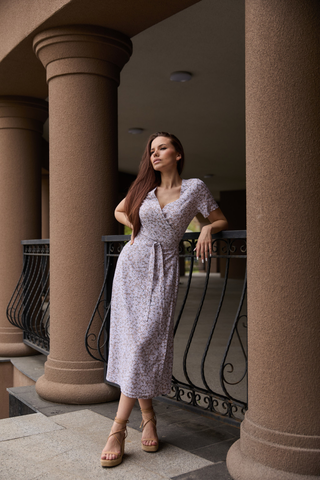 F-170moloko-4 Летнее платье Mila Nova Ф-170 молоко — изображение 1