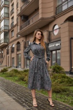 Летнее платье Mila Nova Ф-180 черный — изображение 2