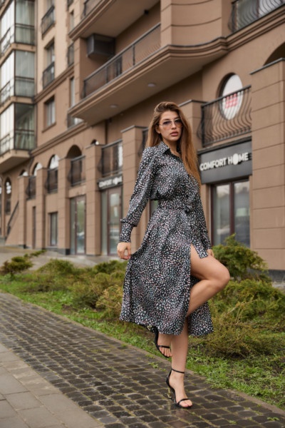 Летнее платье Mila Nova Ф-180 черный