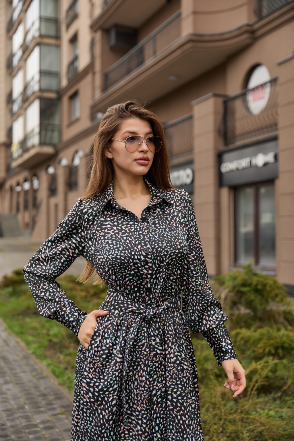 Летнее платье Mila Nova Ф-180 черный — изображение 5