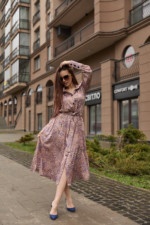 Летнее платье Mila Nova Ф-180 капучино — изображение 2