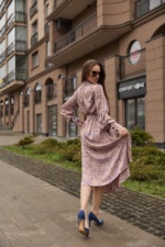 Летнее платье Mila Nova Ф-180 капучино — изображение 3