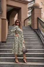 Летнее платье Mila Nova Ф-180 оливка — изображение 2