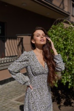 Летнее платье Mila Nova Ф-181 оливка — изображение 3