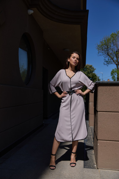 Летнее платье Mila Nova Ф-184 капучино