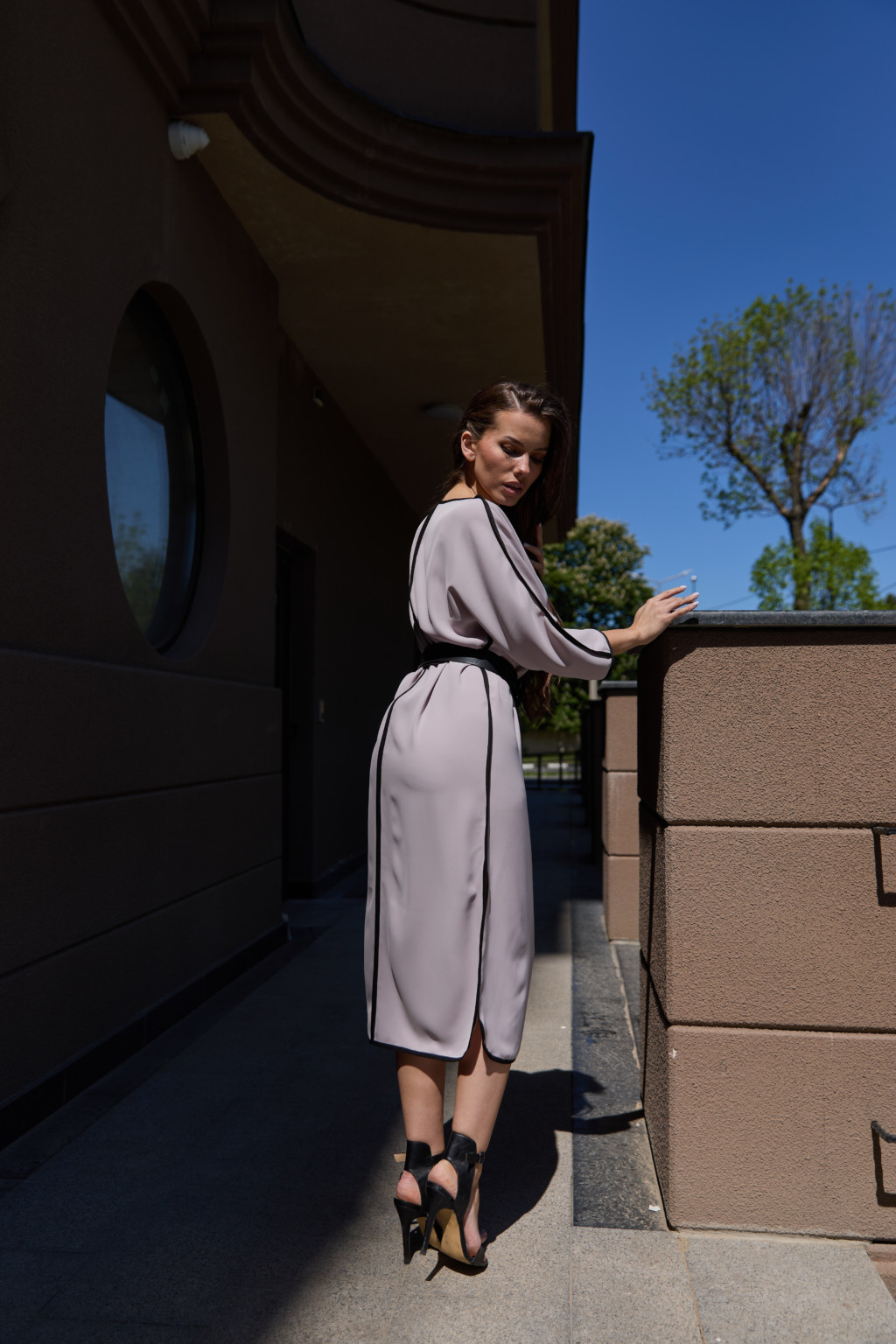 Летнее платье Mila Nova Ф-184 капучино — изображение 3