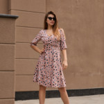 Летнее платье Mila Nova Ф-190 капучино