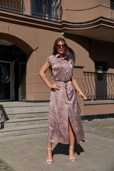 Летнее платье Mila Nova Ф-84 капучино