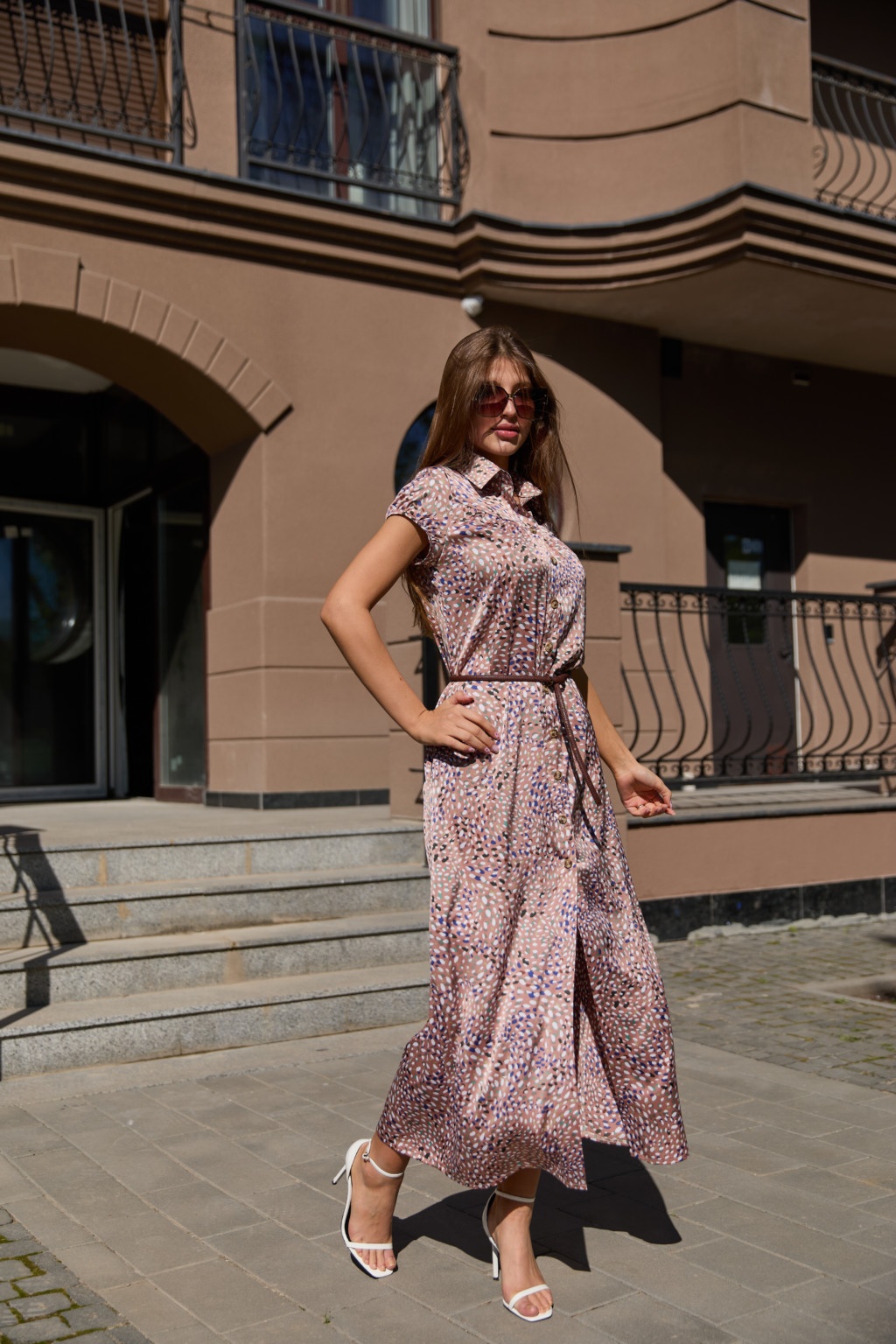 Летнее платье Mila Nova Ф-84 капучино — изображение 3