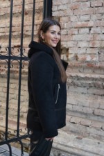 Зимняя дубленка Mila Nova  Д-232  черный — изображение 5