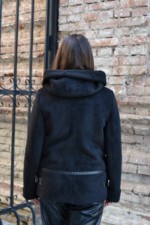 Зимняя дубленка Mila Nova  Д-232  черный — изображение 3