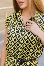 Летнее платье Mila Nova Ф-84 лимонный — изображение 2