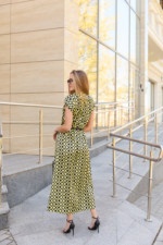 Летнее платье Mila Nova Ф-84 лимонный — изображение 3