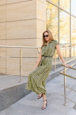 Летнее платье Mila Nova Ф-84 лимонный — изображение 6