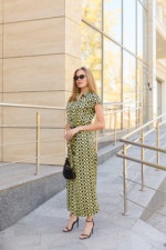 Летнее платье Mila Nova Ф-84 лимонный — изображение 7