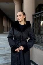 Зимнее пальто Mila Nova ПВ-328 черный — изображение 2