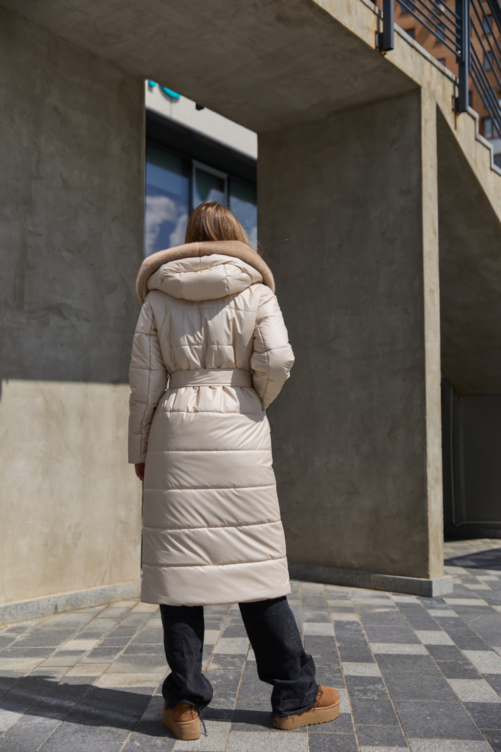 Зимнее пальто Mila Nova ПВ-331белый — изображение 3