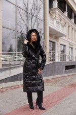 Зимнее пальто Mila Nova ПВ-331черный+черный — изображение 7