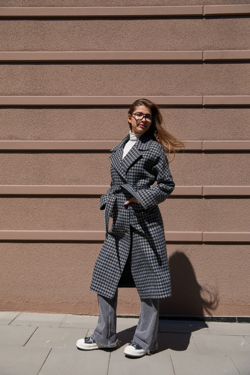 Демисезонное пальто Mila Nova ПВ-361 серый — изображение 5