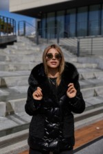 Зимняя куртка Mila Nova К-308  кап черный