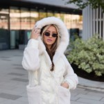 Зимняя куртка Mila Nova К-308  кап молоко