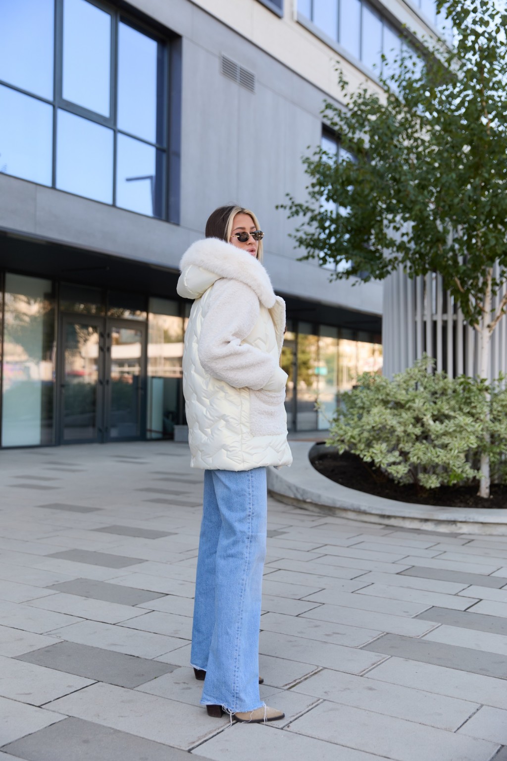 Зимняя куртка Mila Nova К-308  кап молоко — изображение 5