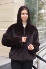 Зимняя шуба Mila Nova ПВ-316шоколад — изображение 2