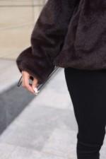 Зимняя шуба Mila Nova ПВ-316шоколад — изображение 7