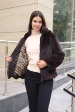 Зимняя шуба Mila Nova ПВ-316шоколад — изображение 6