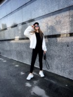 Зимняя шуба Mila Nova ПВ-316белый — изображение 2