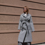 Демисезонное пальто Mila Nova ПВ-361 светло-серый